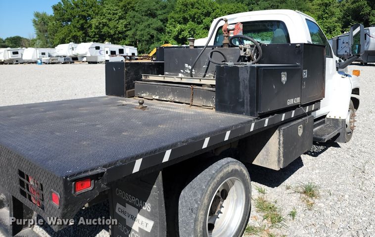 image for item DL6658 2008 Chevrolet C5500  flatbed truck