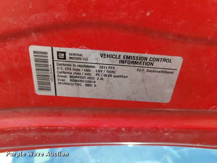 image for item DM2395 2011 Chevrolet HHR