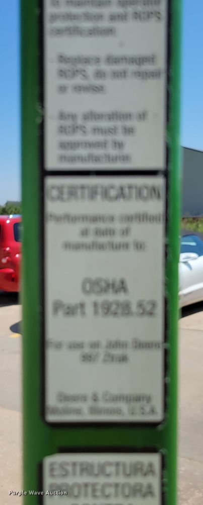 image for item DM2398 John Deere 997 Z-Trak  ZTR lawn mower