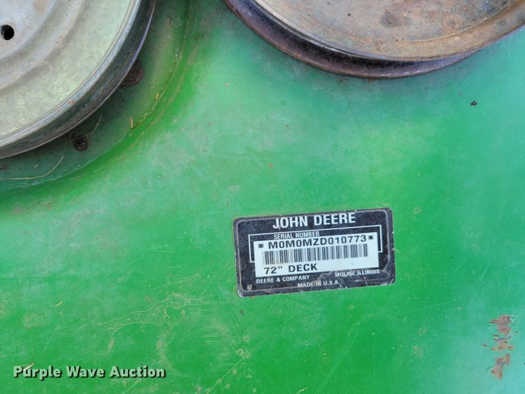 image for item DM2398 John Deere 997 Z-Trak  ZTR lawn mower