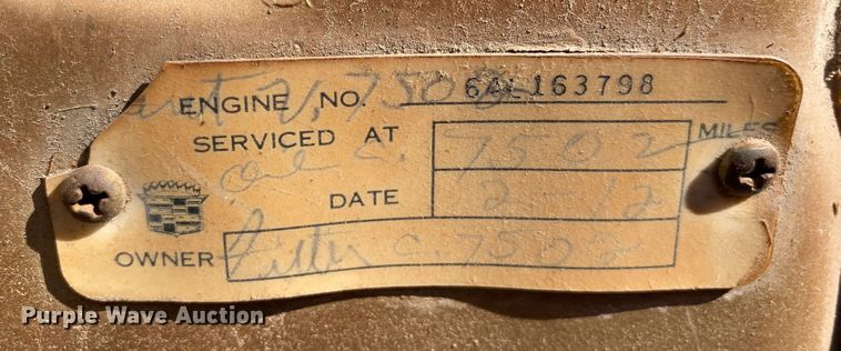 image for item DM4216 1964 Cadillac DeVille