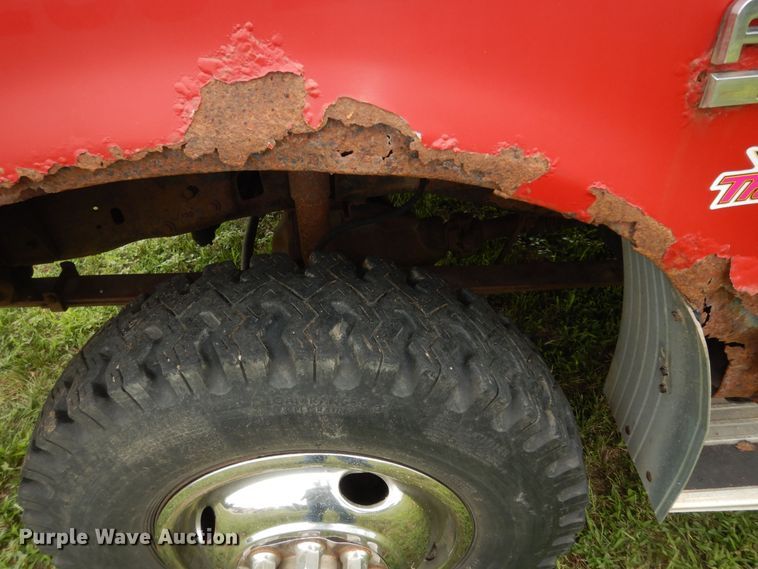 image for item DN1705 1990 Ford F350 XLT Lariat  tow truck