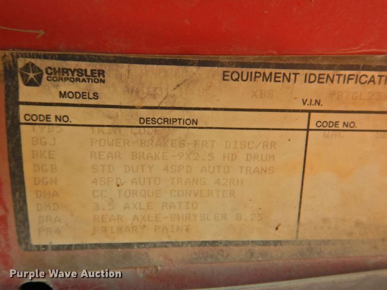 image for item DP4700 1994 Dodge Dakota  Club Cab pickup truck