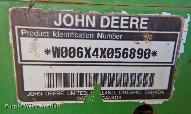 image for item DP4748 2001 John Deere Gator 6X4  utility vehicle