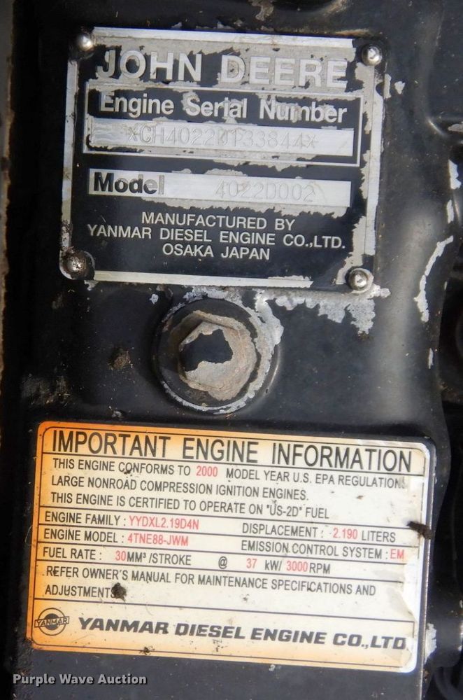 image for item DP4802 John Deere 1600  lawn mower