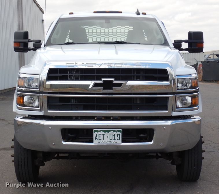 image for item DR1269 2019 Chevrolet Silverado 5500  flatbed truck