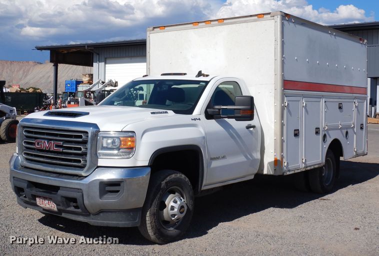 image for item DR1276 2017 GMC Sierra 3500HD  service bed pickup truck