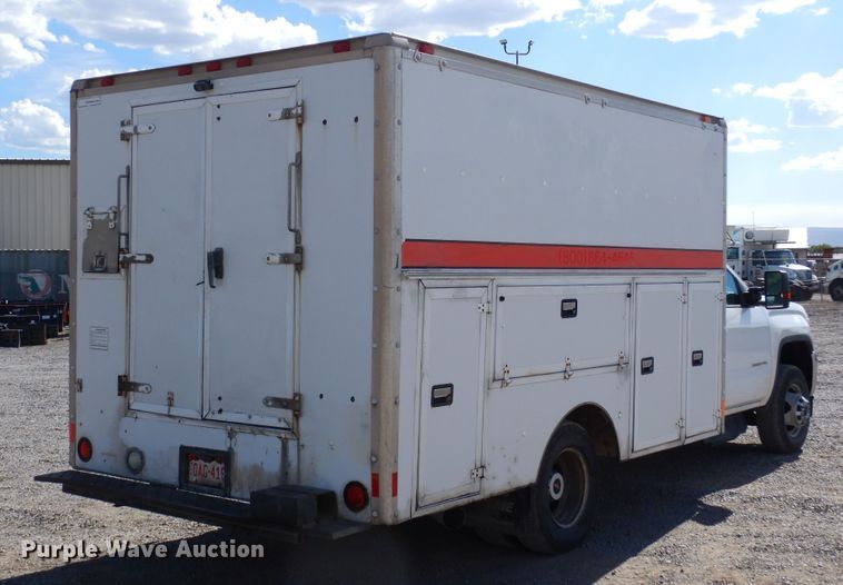 image for item DR1276 2017 GMC Sierra 3500HD  service bed pickup truck