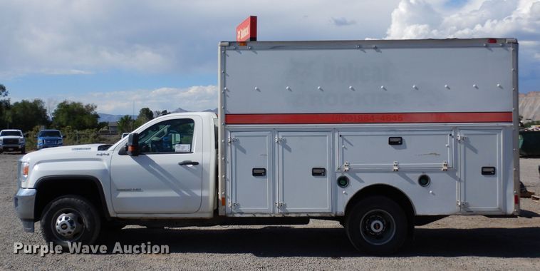 image for item DR1276 2017 GMC Sierra 3500HD  service bed pickup truck