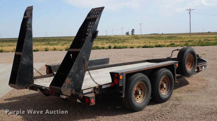 image for item DR1288 2012 Belshe WB12  equipment trailer