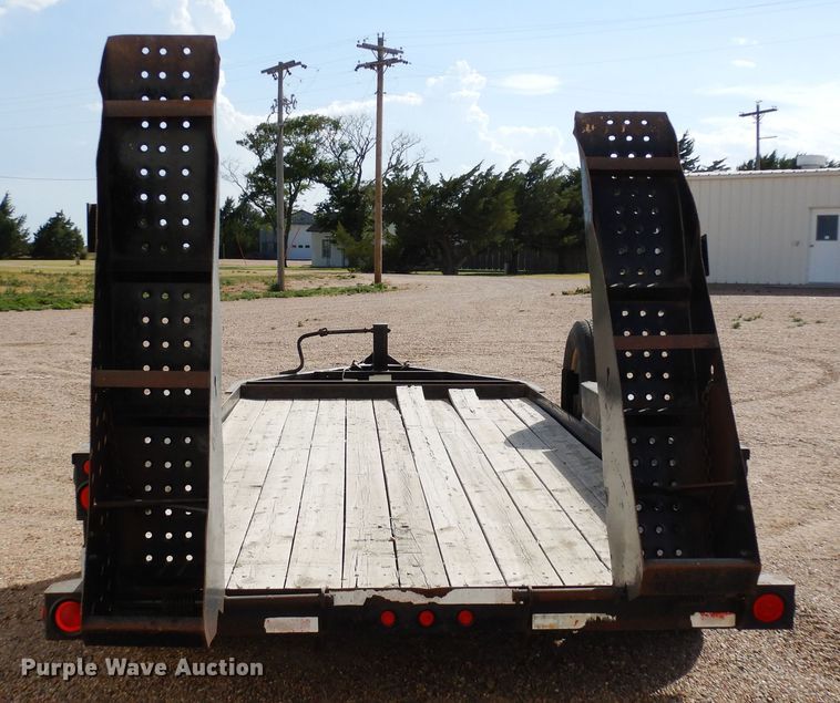 image for item DR1288 2012 Belshe WB12  equipment trailer
