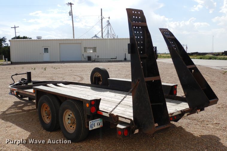 image for item DR1288 2012 Belshe WB12  equipment trailer