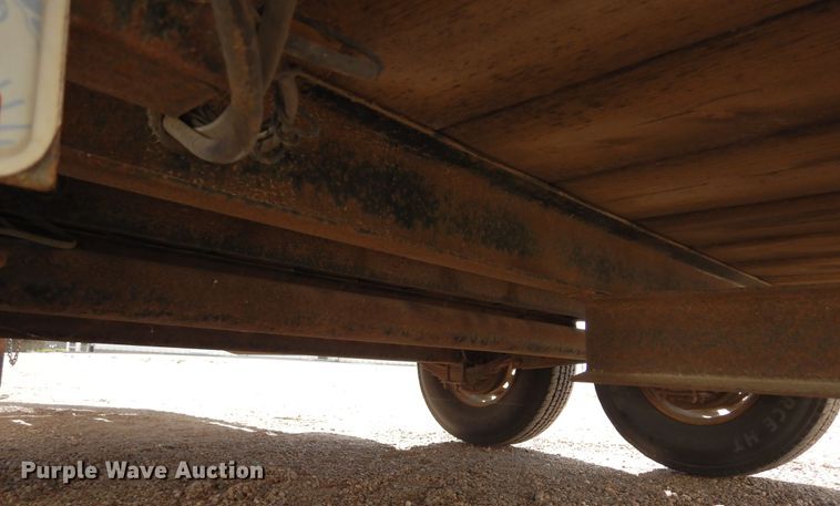 image for item DR1288 2012 Belshe WB12  equipment trailer