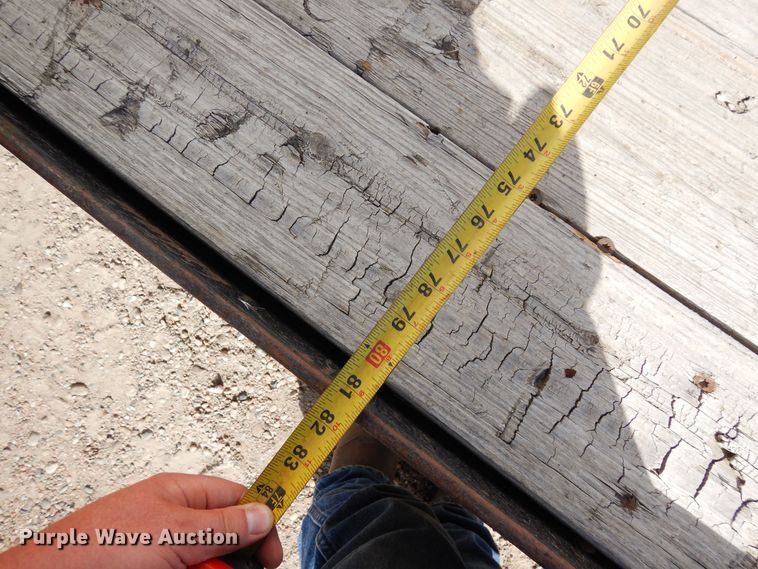 image for item DR1288 2012 Belshe WB12  equipment trailer