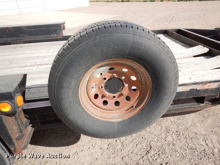 image for item DR1288 2012 Belshe WB12  equipment trailer