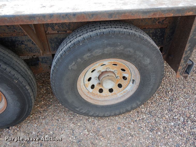 image for item DR1288 2012 Belshe WB12  equipment trailer