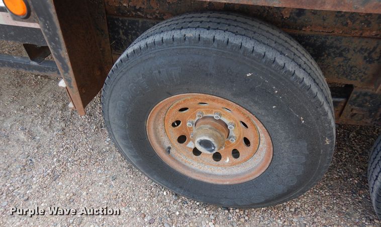 image for item DR1288 2012 Belshe WB12  equipment trailer