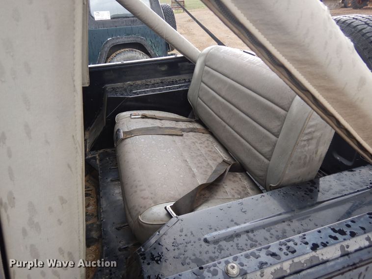 image for item DR1290 1989 Jeep Wrangler  SUV