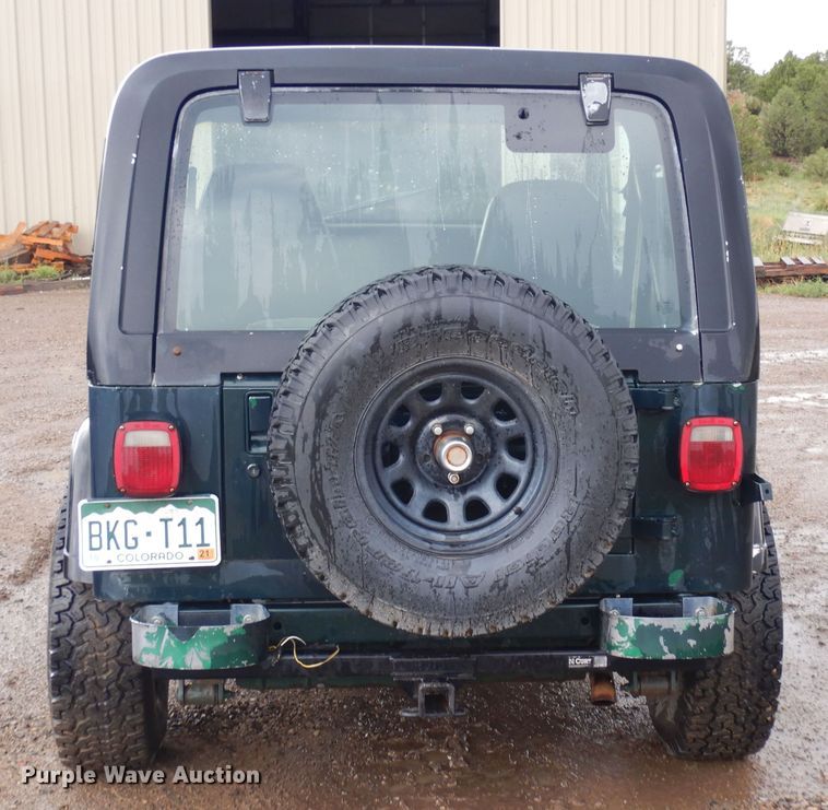 image for item DR1291 1987 Jeep Wrangler  SUV