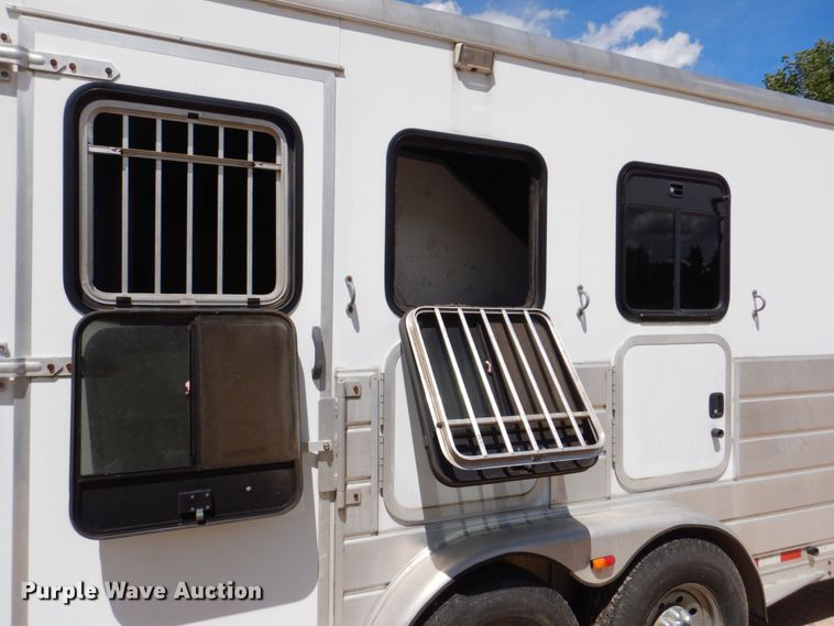 image for item DS8145 2005 Kiefer Built Genesis X-380  livestock trailer