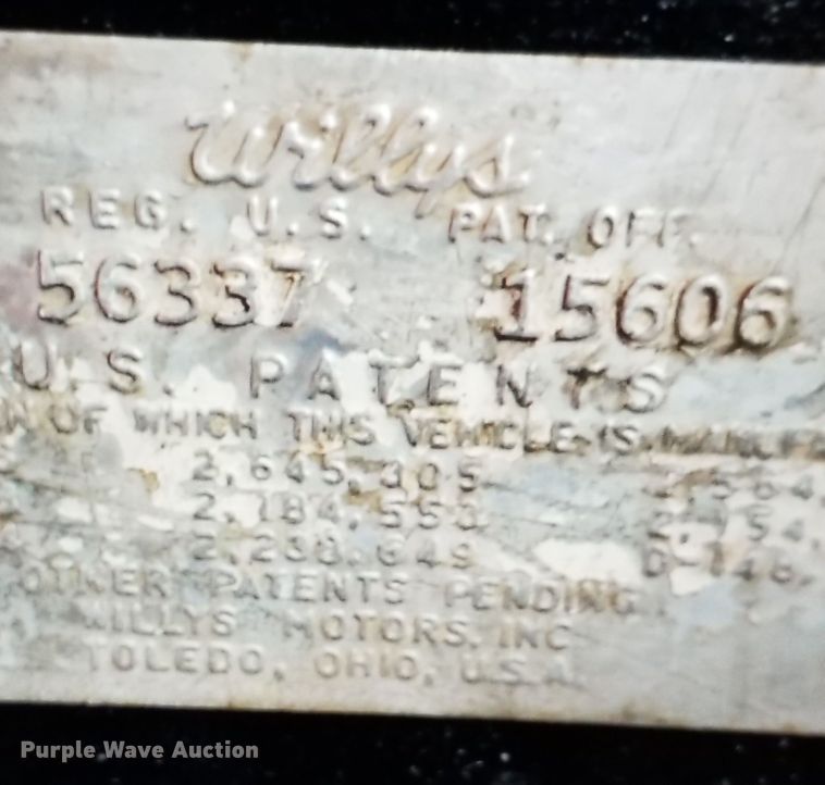 image for item HF9354 1959 Willy's DJ  SUV