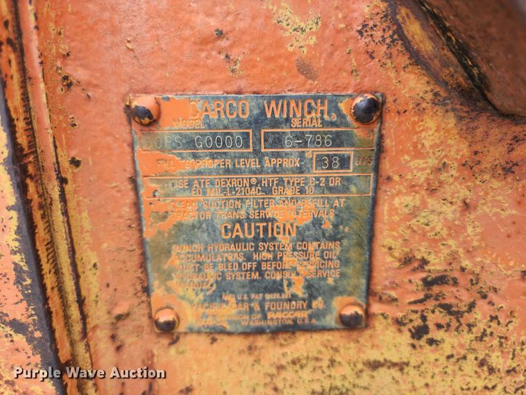 image for item JA9986 Carco 60PS  winch