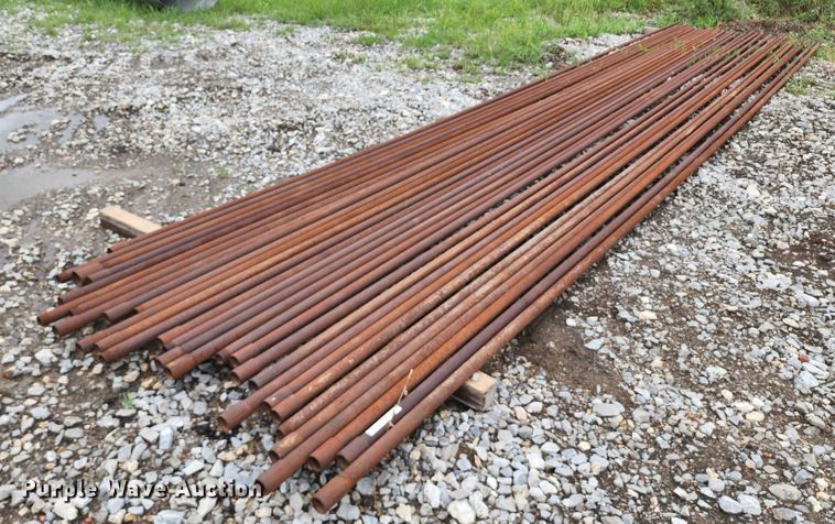 image for item JA9987 (30) 33'L x 1 3/4" diameter steel pipe