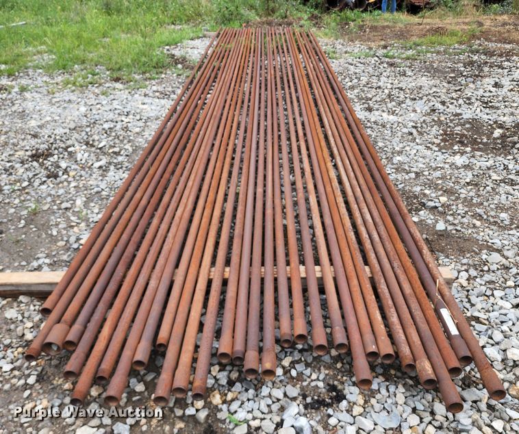 image for item JA9987 (30) 33'L x 1 3/4" diameter steel pipe