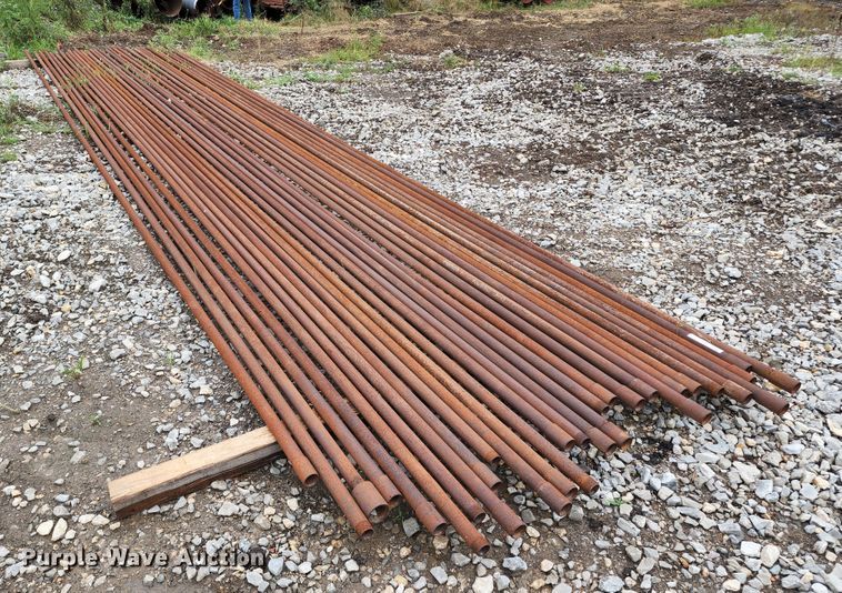 image for item JA9987 (30) 33'L x 1 3/4" diameter steel pipe