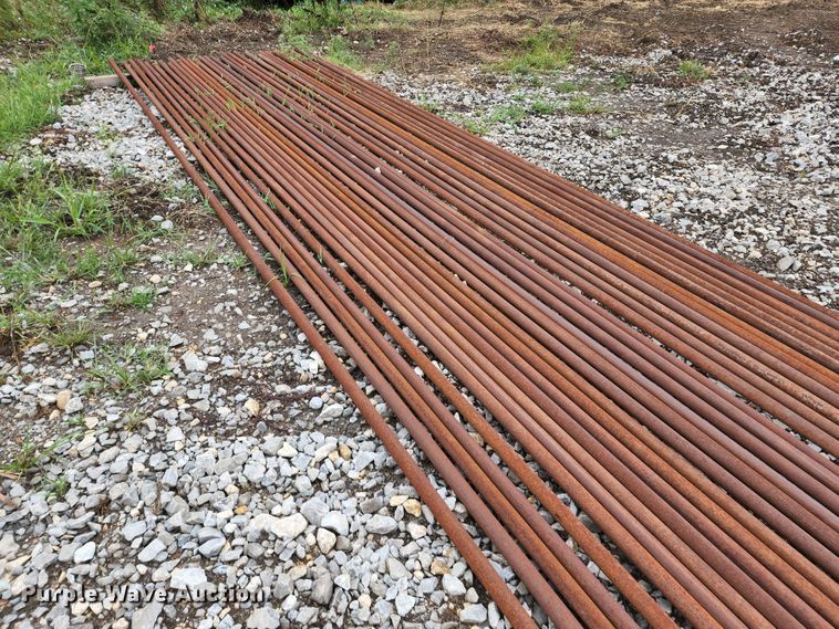 image for item JA9987 (30) 33'L x 1 3/4" diameter steel pipe