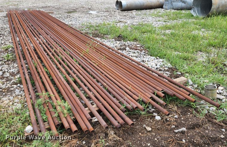 image for item JA9987 (30) 33'L x 1 3/4" diameter steel pipe