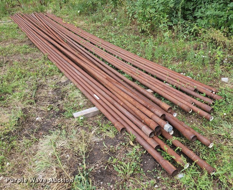 image for item JA9993 (30) 29.5'L x 2 1/8" diameter steel pipe