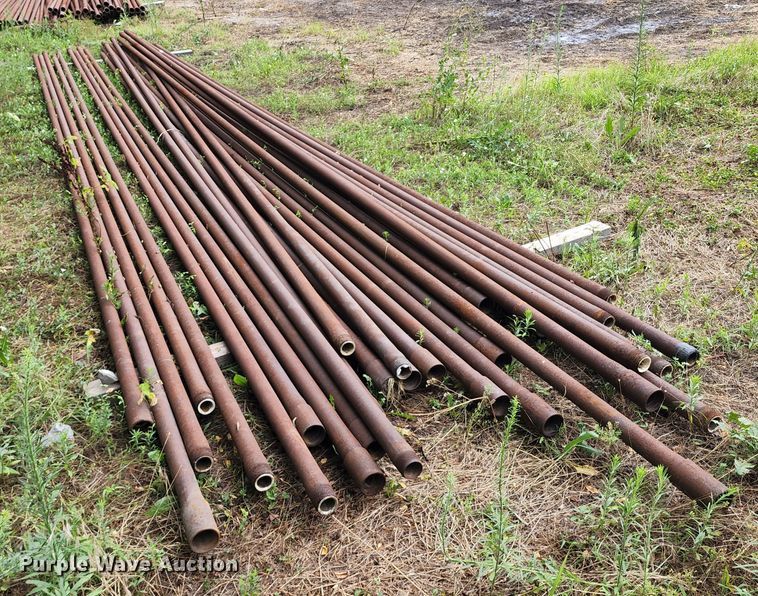 image for item JA9993 (30) 29.5'L x 2 1/8" diameter steel pipe