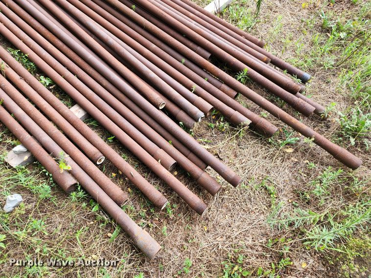 image for item JA9993 (30) 29.5'L x 2 1/8" diameter steel pipe