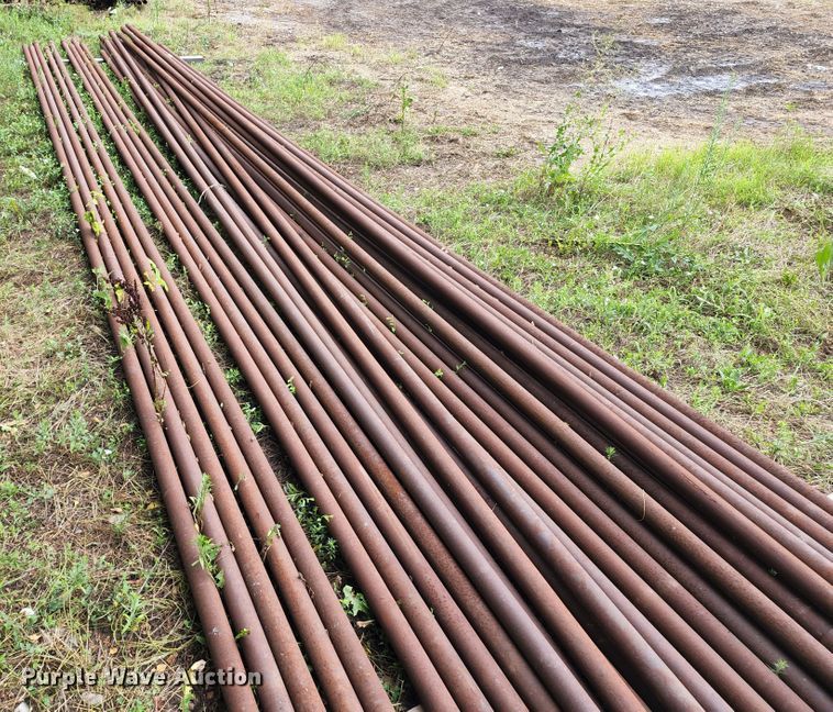 image for item JA9993 (30) 29.5'L x 2 1/8" diameter steel pipe