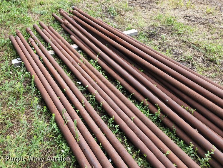 image for item JA9993 (30) 29.5'L x 2 1/8" diameter steel pipe