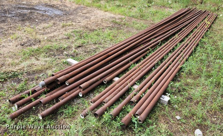 image for item JA9993 (30) 29.5'L x 2 1/8" diameter steel pipe