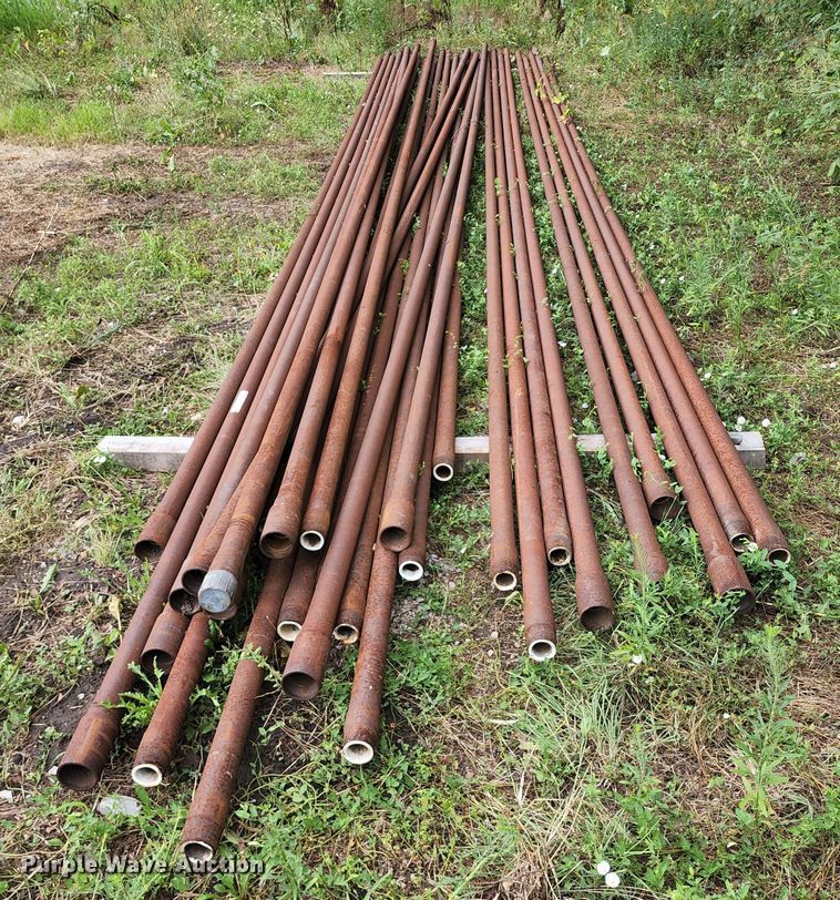 image for item JA9993 (30) 29.5'L x 2 1/8" diameter steel pipe