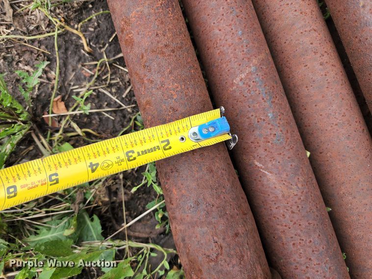 image for item JA9993 (30) 29.5'L x 2 1/8" diameter steel pipe