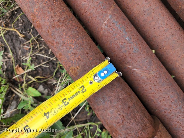 image for item JA9993 (30) 29.5'L x 2 1/8" diameter steel pipe