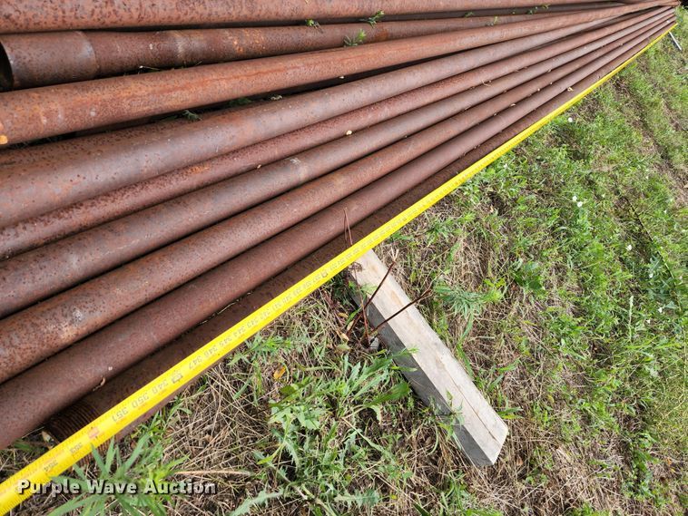 image for item JA9993 (30) 29.5'L x 2 1/8" diameter steel pipe