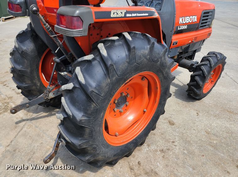 image for item JB9023 Kubota L3300 GST  MFWD tractor