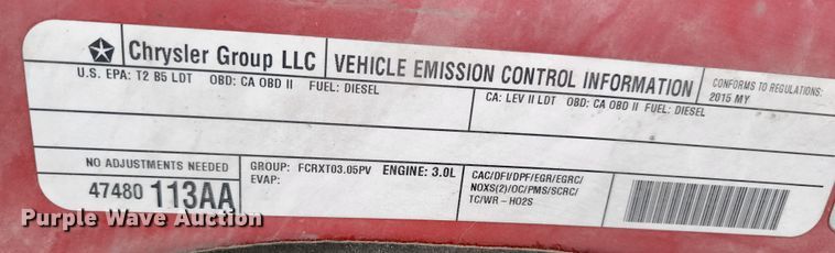 image for item JB9024 2015 Dodge Ram 1500  Crew Cab pickup truck