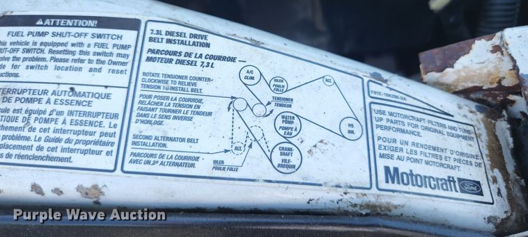 image for item JM9001 2003 Ford F550 Super Duty XL  dump truck