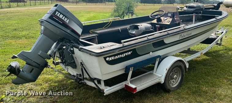 image for item JM9205 1988 Ranger Fisherman  boat