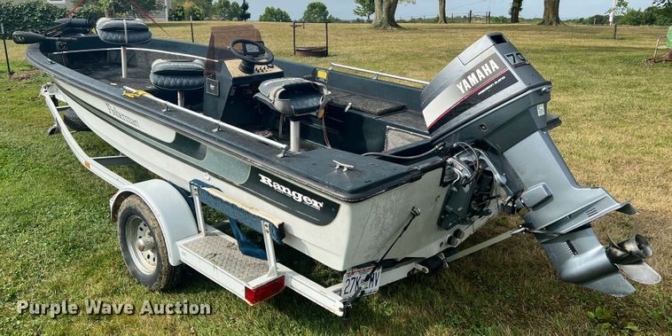 image for item JM9205 1988 Ranger Fisherman  boat