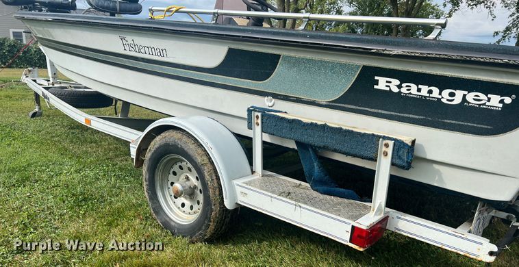 image for item JM9205 1988 Ranger Fisherman  boat