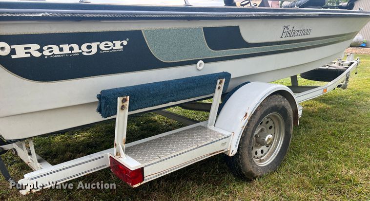 image for item JM9205 1988 Ranger Fisherman  boat