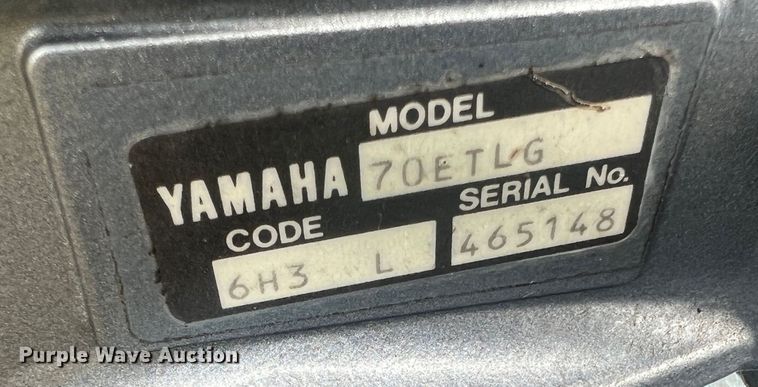 image for item JM9205 1988 Ranger Fisherman  boat