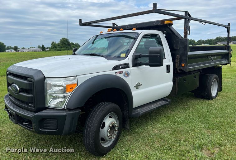 image for item JM9267 2012 Ford F550 XL  dump truck